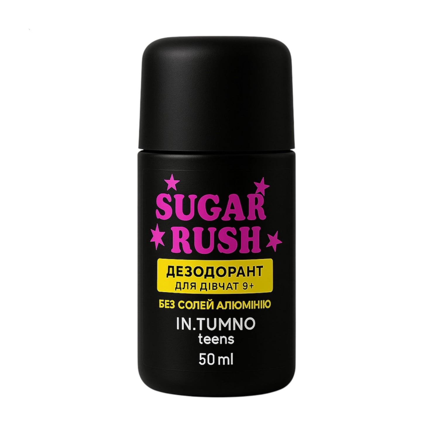 Дитячий кульковий дезодорант для дівчат In. Tumno Teens Sugar Rush від 9 років, 50 мл